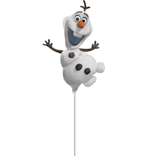 Michaels, 14" Olaf Foil Stick Balloon – Category: Foil Balloons